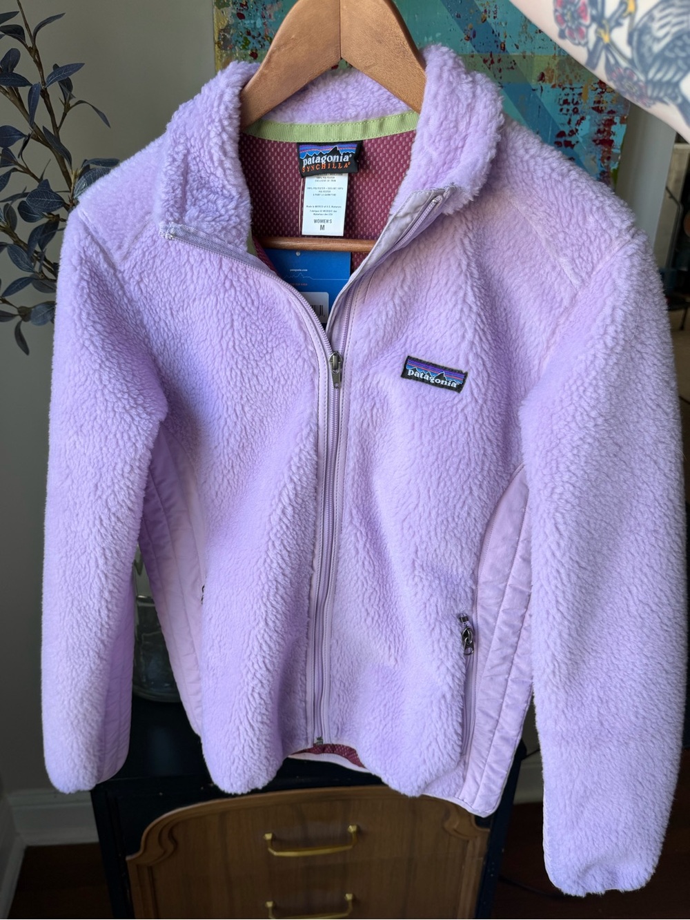 Patagonia Retro X pale blossom size M